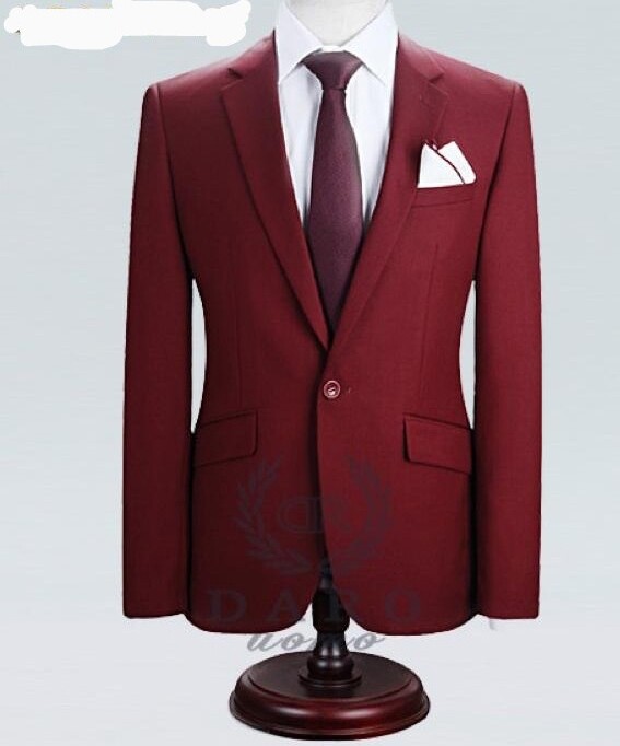 Maroon Colour Palin Suit