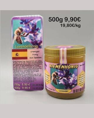 Lavendelhonig Spanien 500g