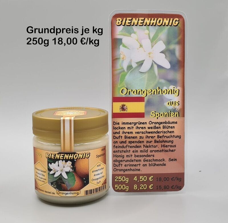 Orangenhonig 250g Orangenhonig 250g
