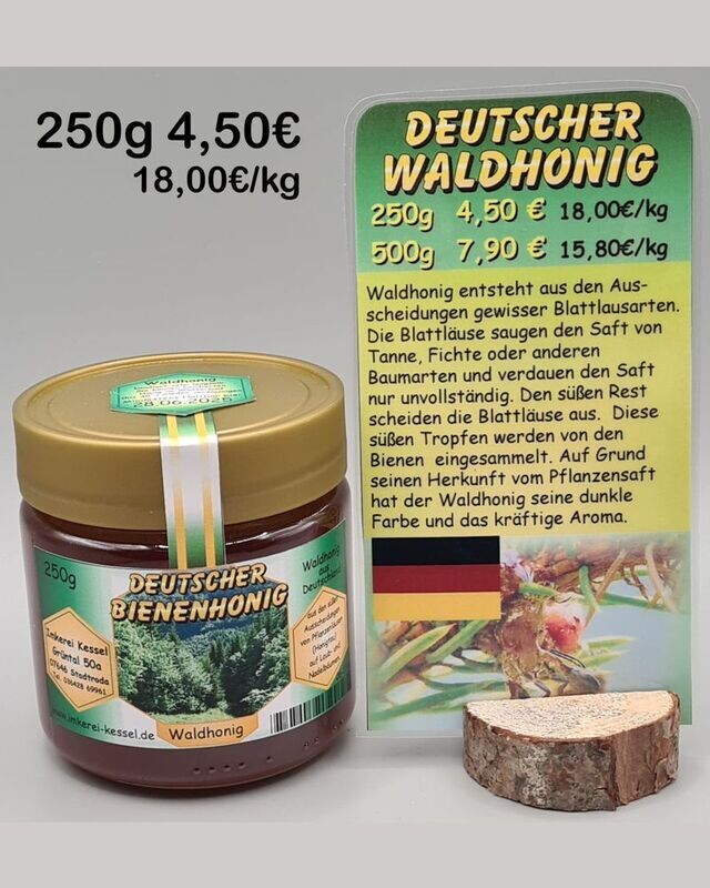 Waldblütenhonig Deutschland 250g Waldblütenhonig Deutschland 250g