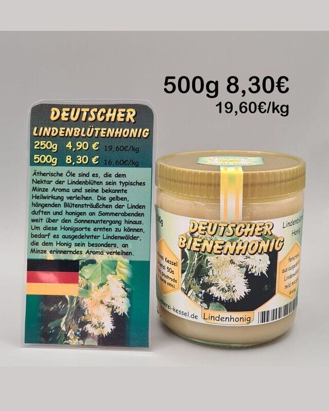 Lindenhonig Deutschland 500g Lindenhonig Deutschland 500g