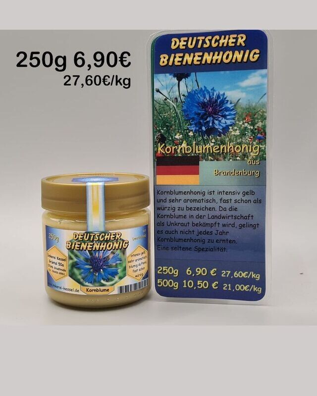 Kornblumenhonig Deutschland 250g Kornblumenhonig Deutschland 250g