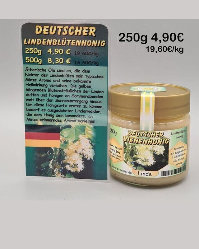Lindenhonig Deutschland 250g Lindenhonig Deutschland 250g