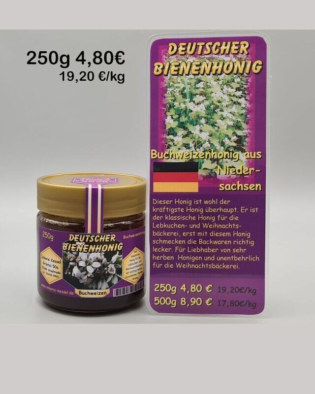 Buchweizenhonig Deutschland 250g Buchweizenhonig Deutschland 250g