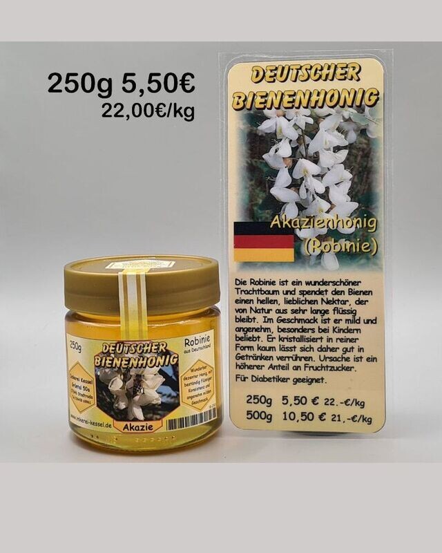 Robinienhonig Deutschland (Akazie) 250g