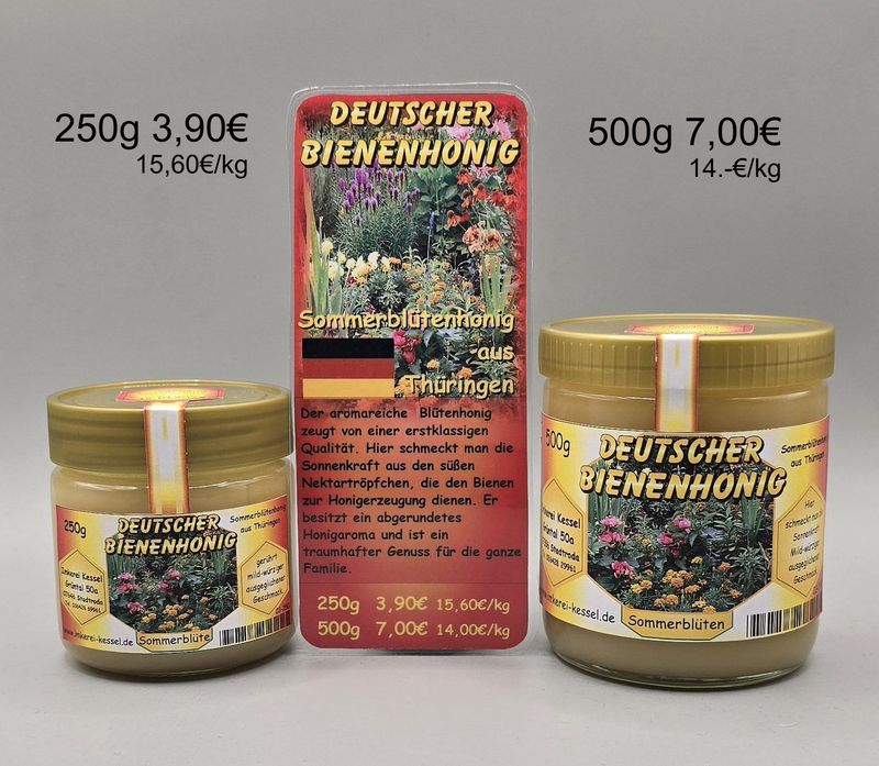 Sommerblütenhonig Deutschland 500g Sommerblütenhonig Deutschland 500g
