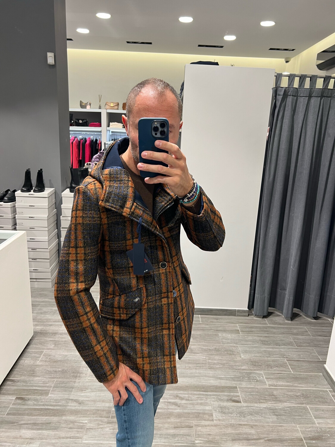 Parka panno e neoprene BOB