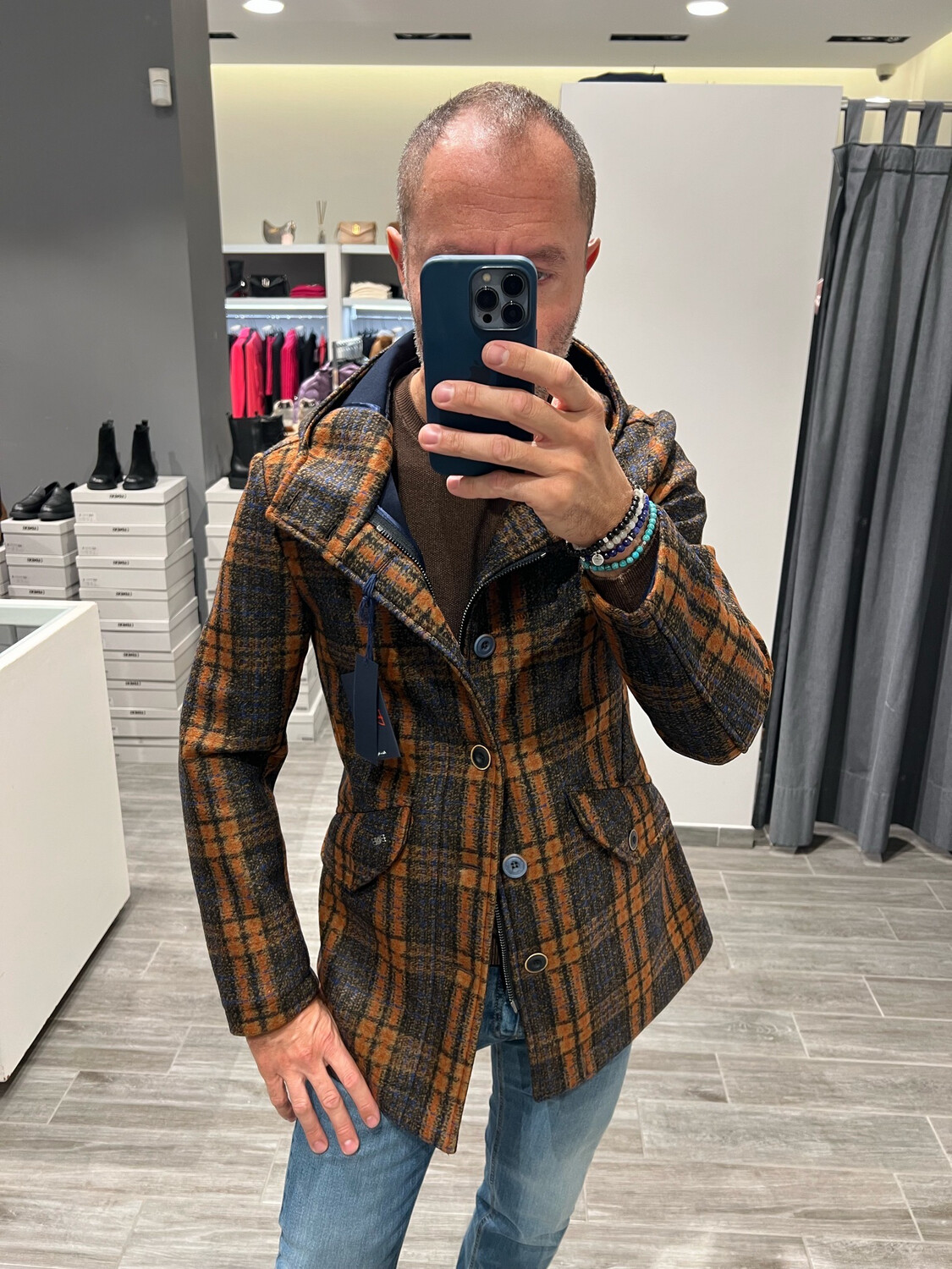Parka panno e neoprene BOB