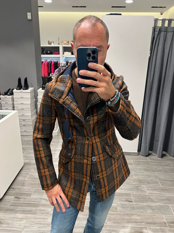 Parka panno e neoprene BOB
