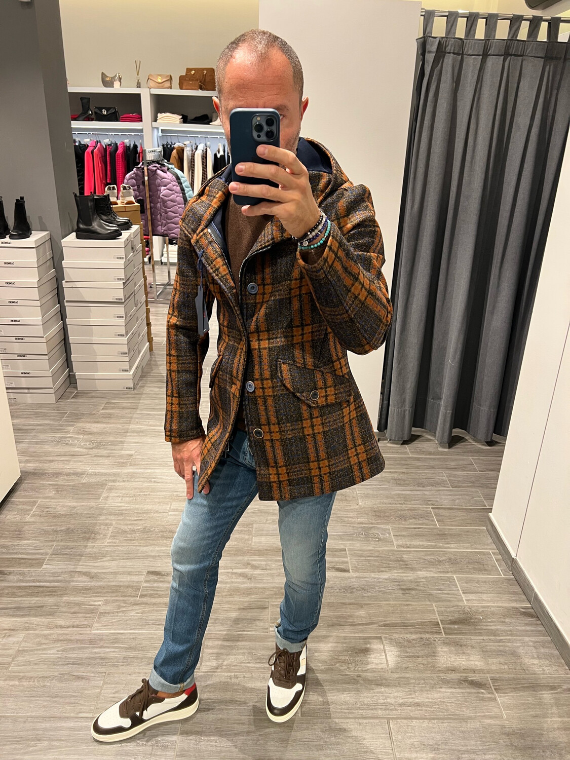 Parka panno e neoprene BOB