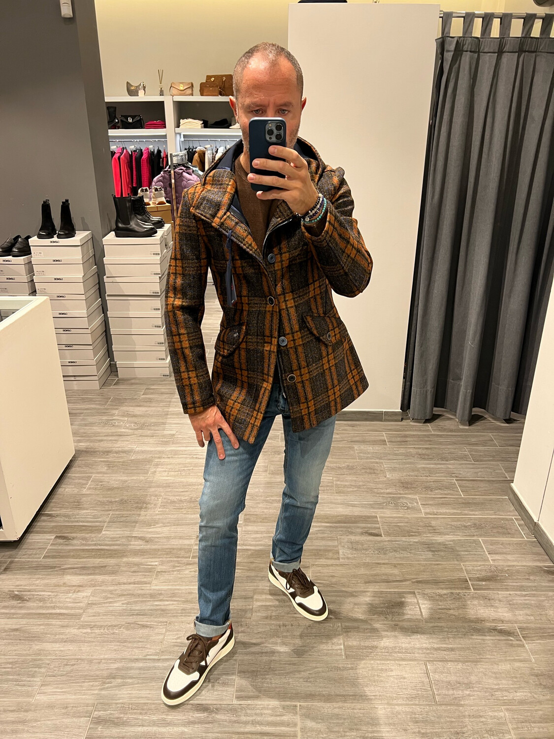 Parka panno e neoprene BOB