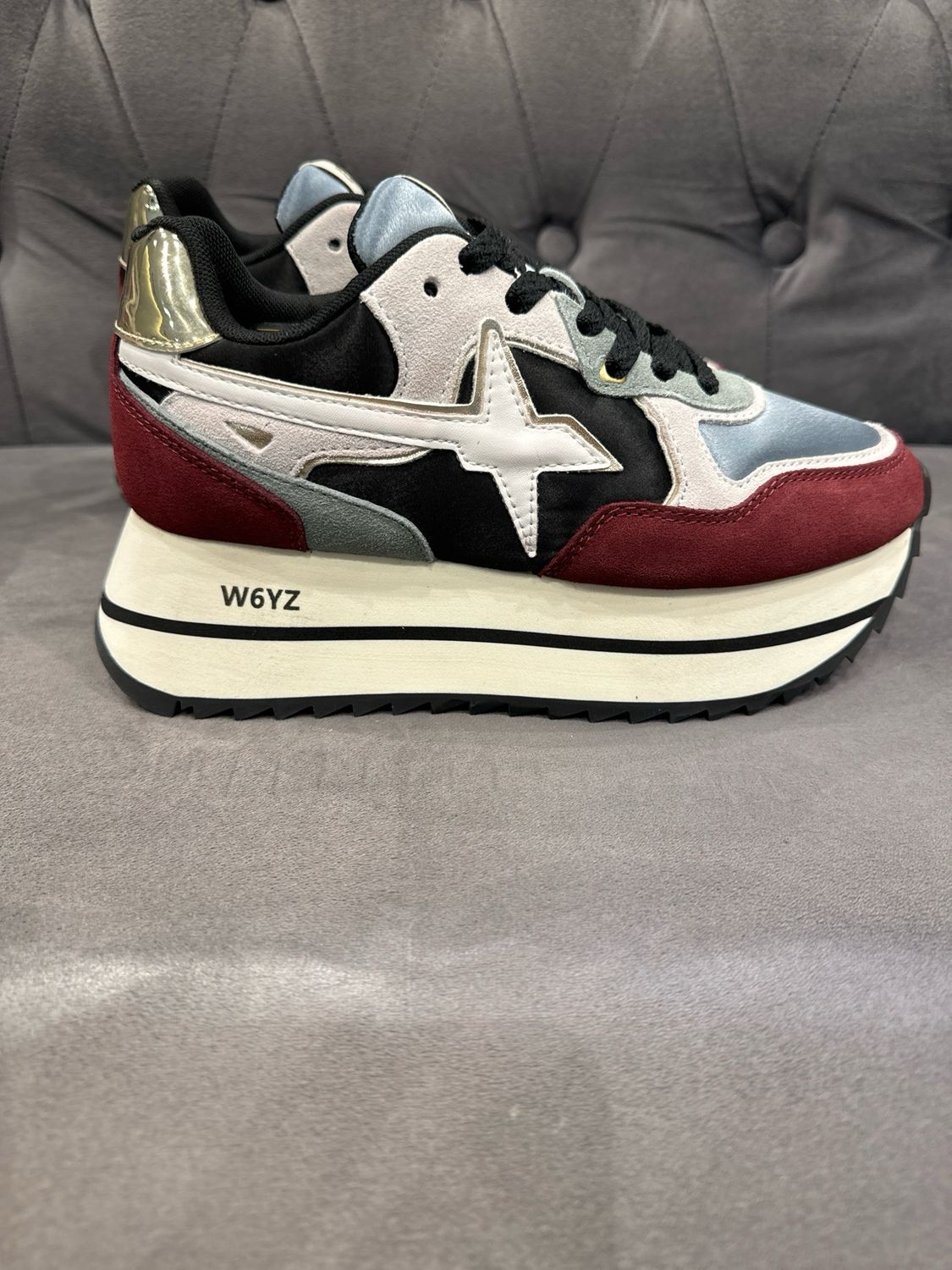 W6YZ Deva bordeaux-bianca