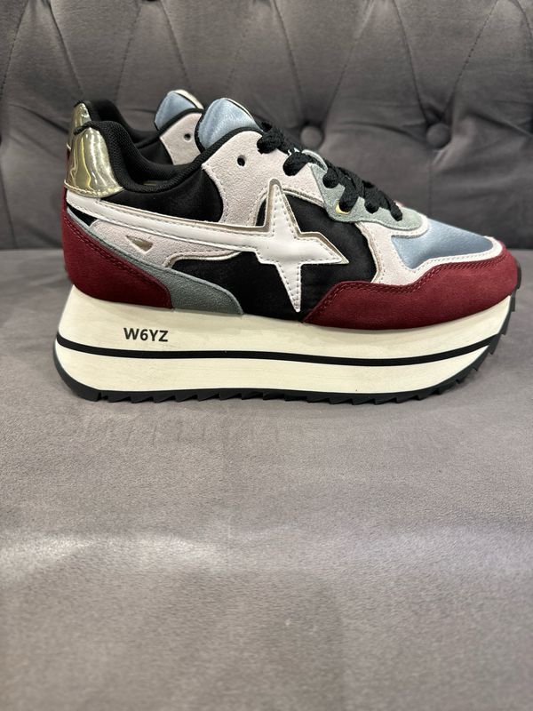W6YZ Deva bordeaux-bianca