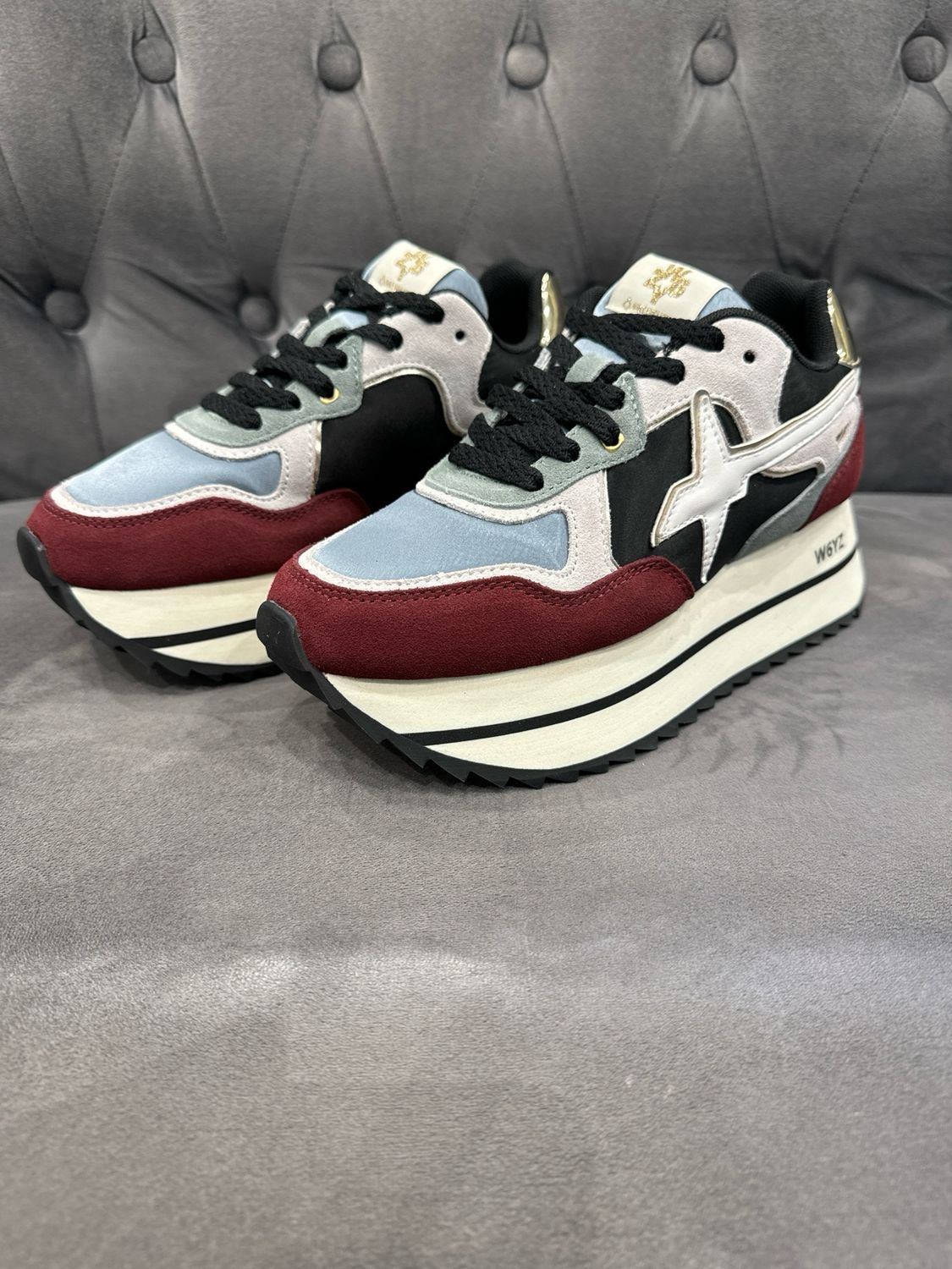 W6YZ Deva bordeaux-bianca