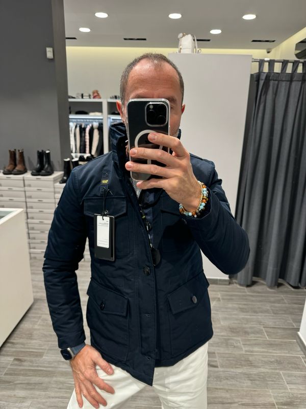 Field Jacket Blauer