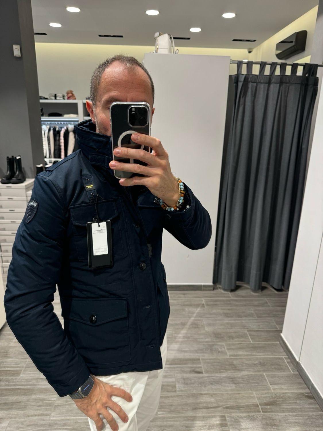 Field Jacket Blauer