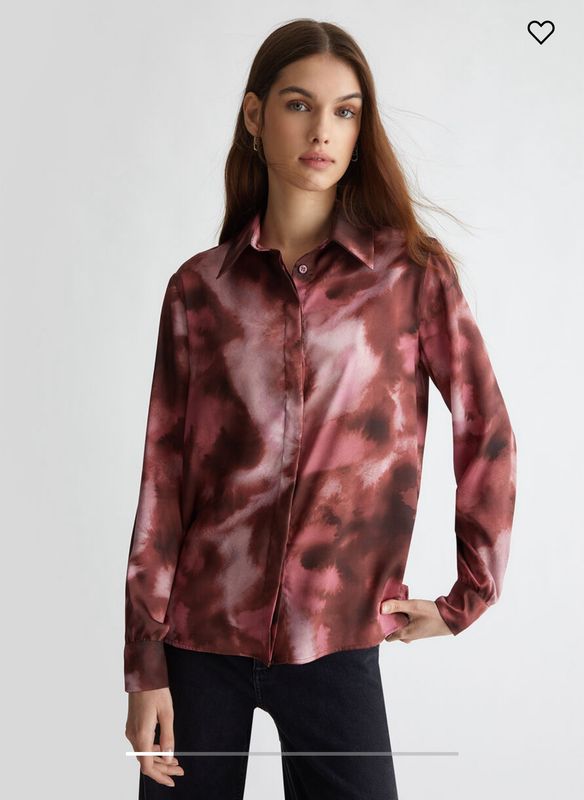 Camicia in raso stampato LIU JO