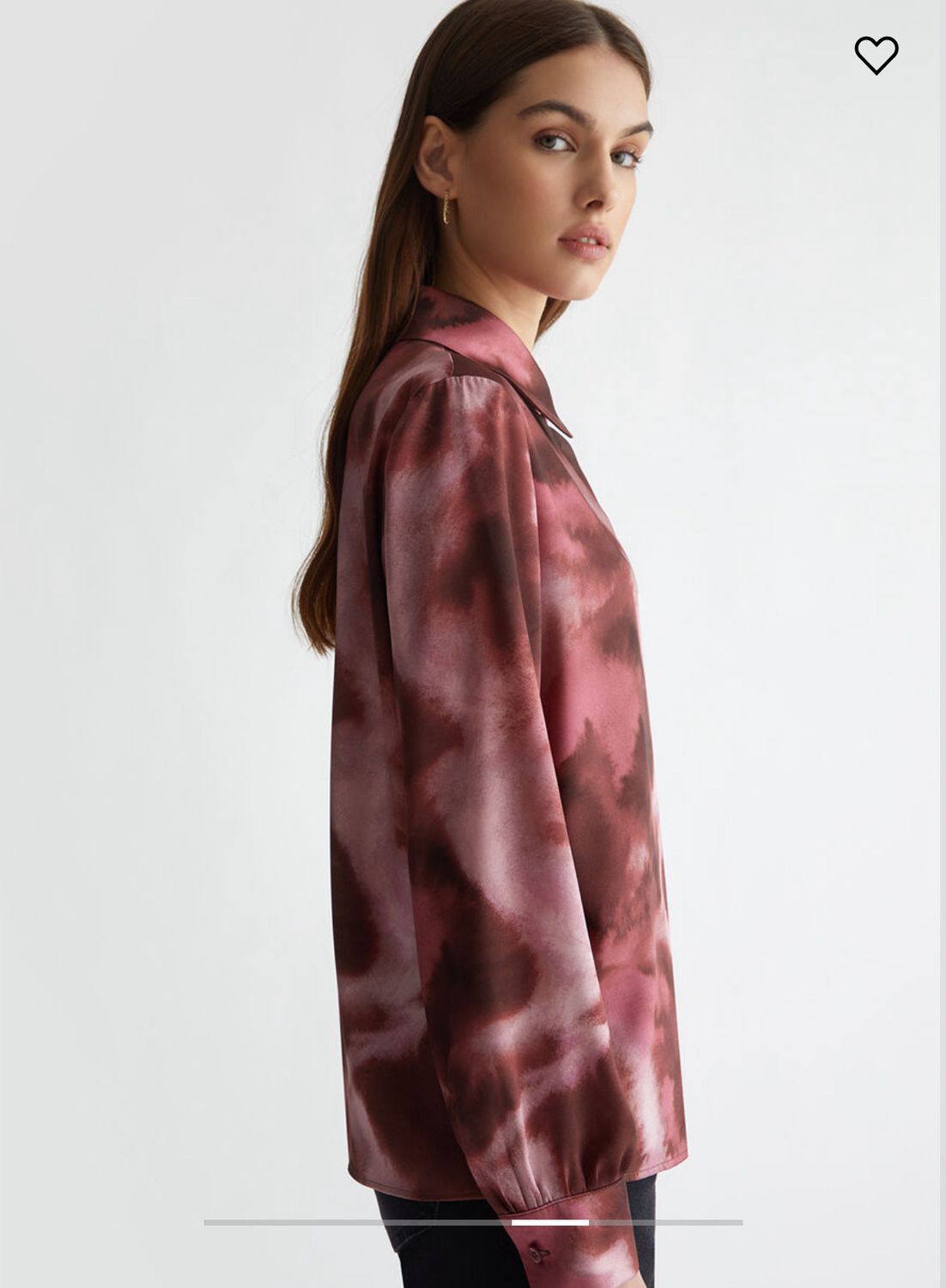 Camicia in raso stampato LIU JO