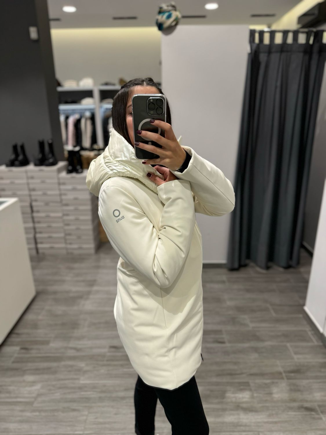 Parka cappuccio nylon SUNS