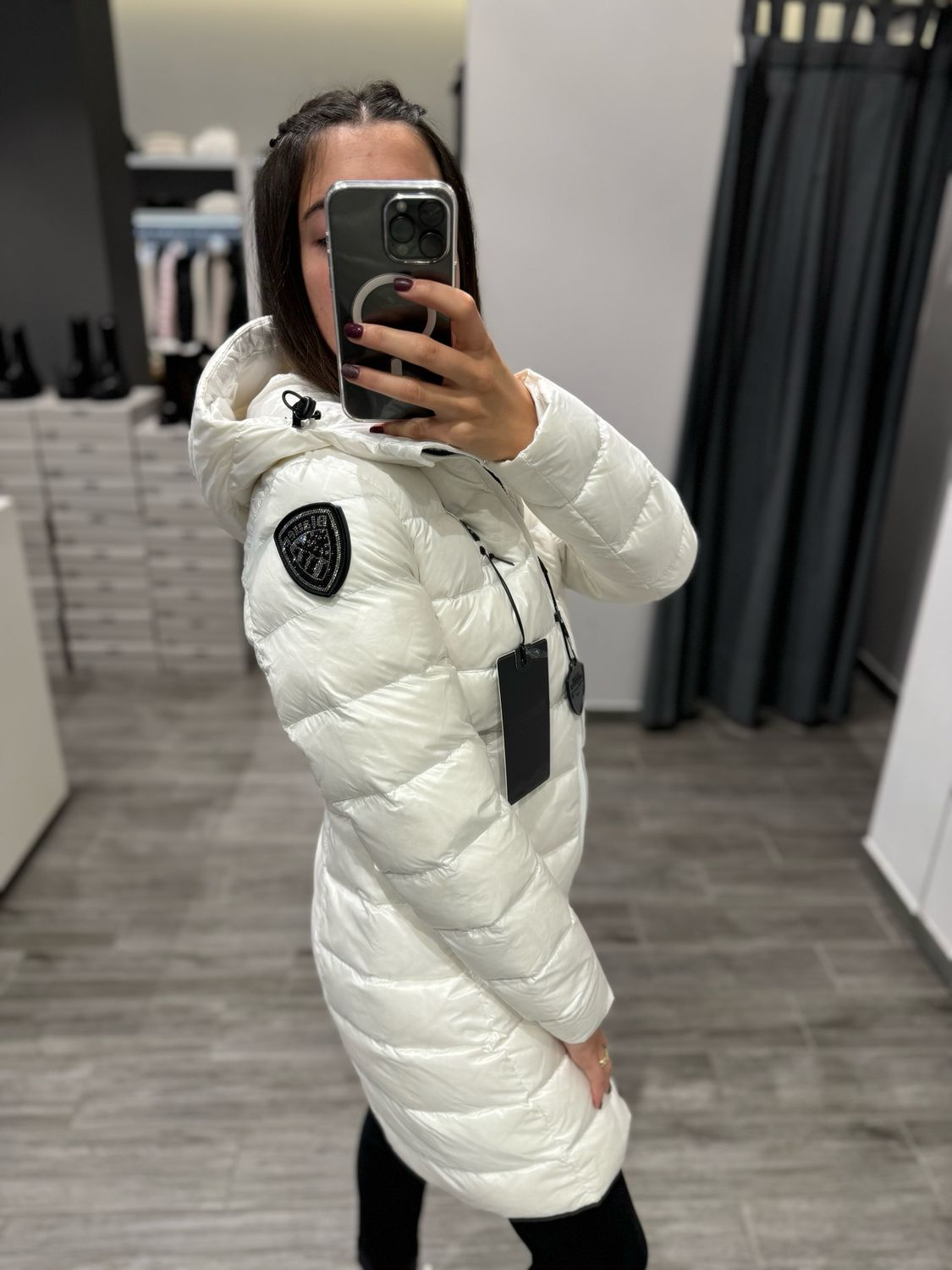 Piumino lungo Blauer