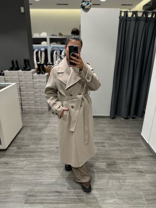 Cappotto misto lana Kaos