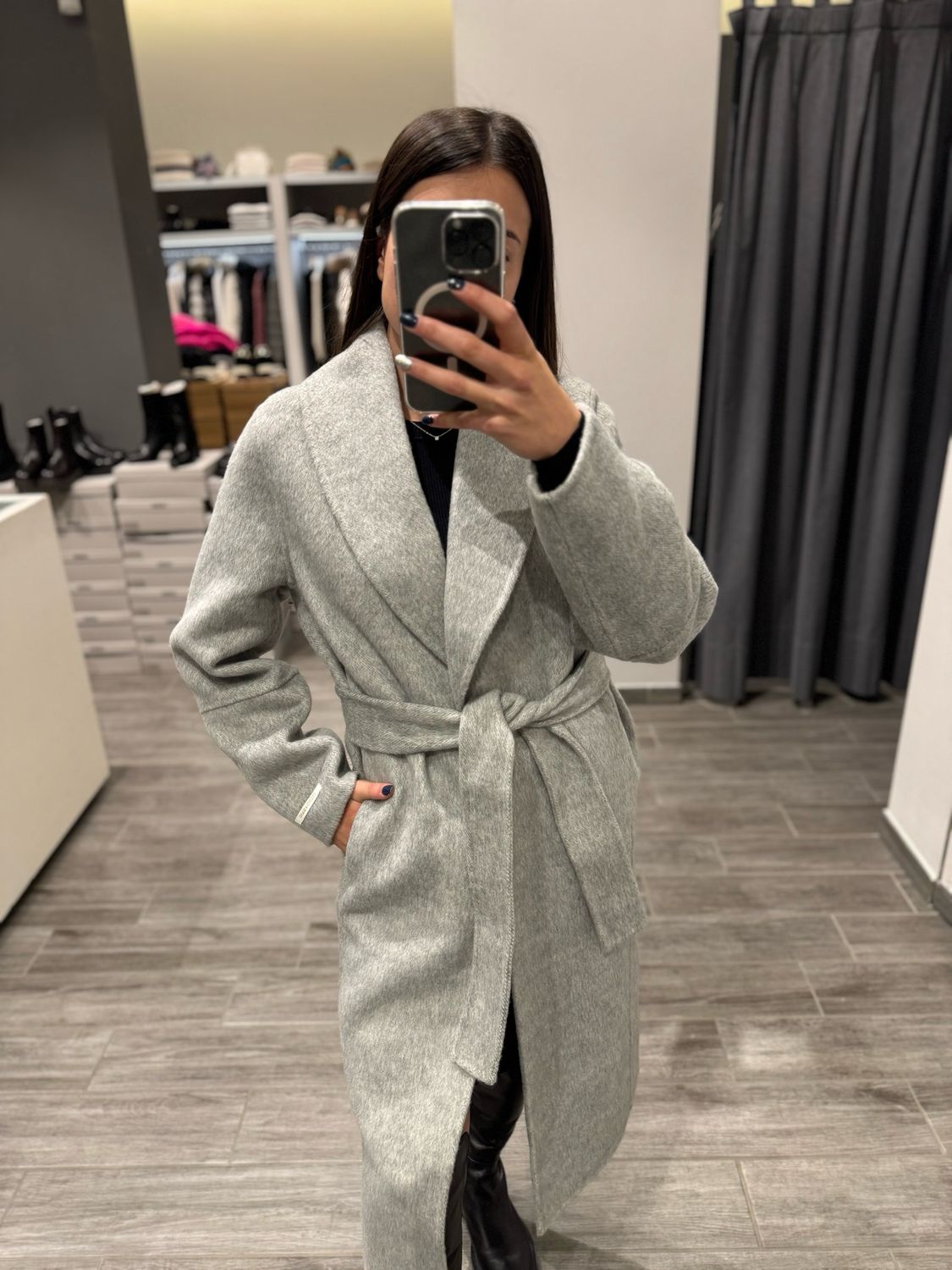 Cappotto misto lana Nenette