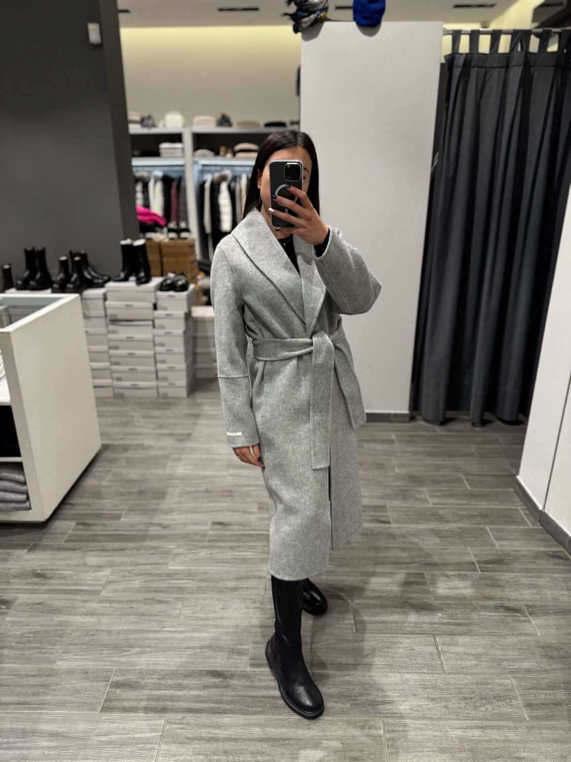 Cappotto misto lana Nenette