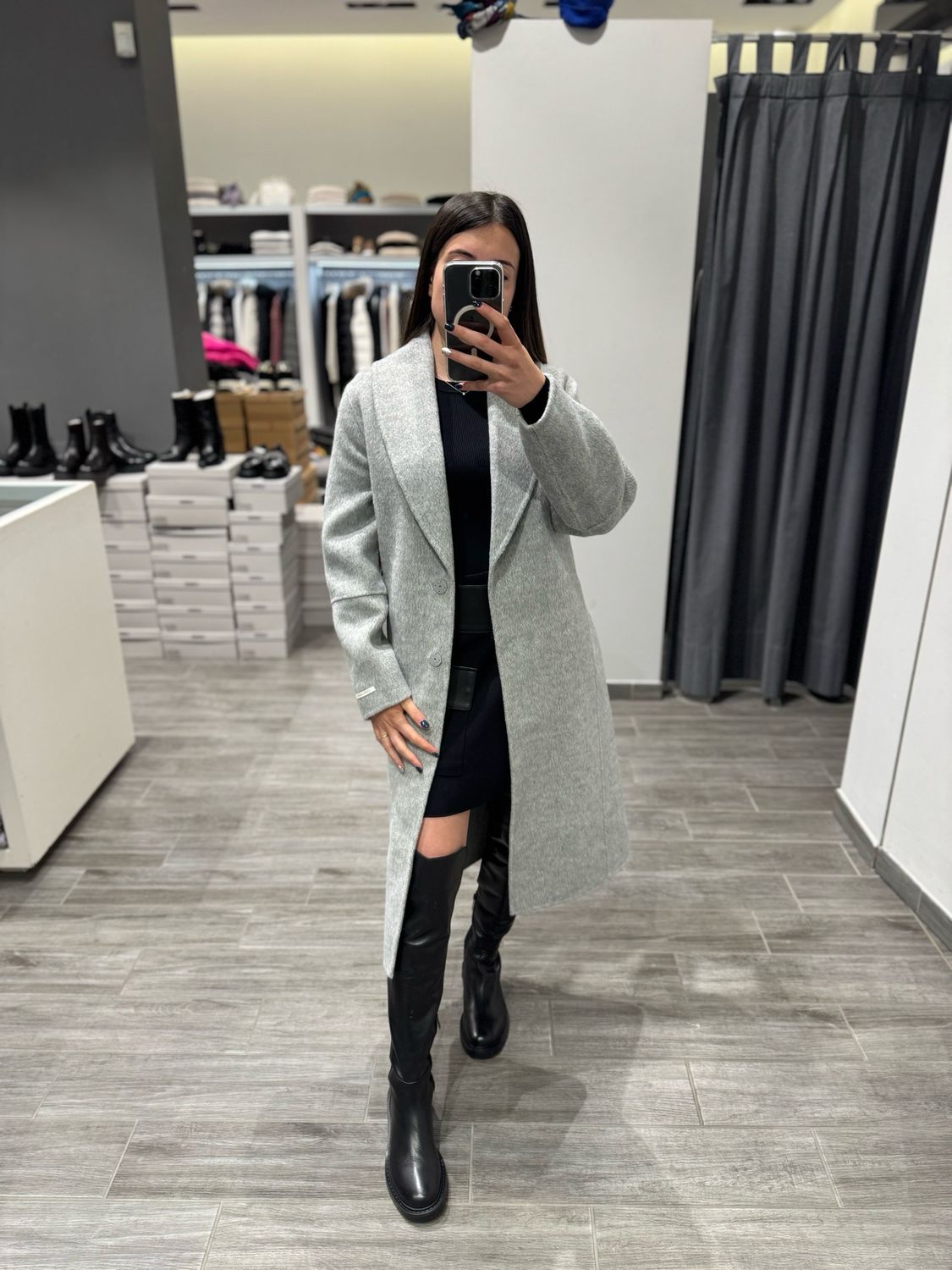 Cappotto misto lana Nenette
