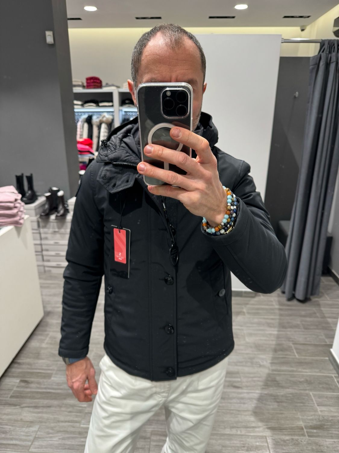 Piumino in neoprene Blauer