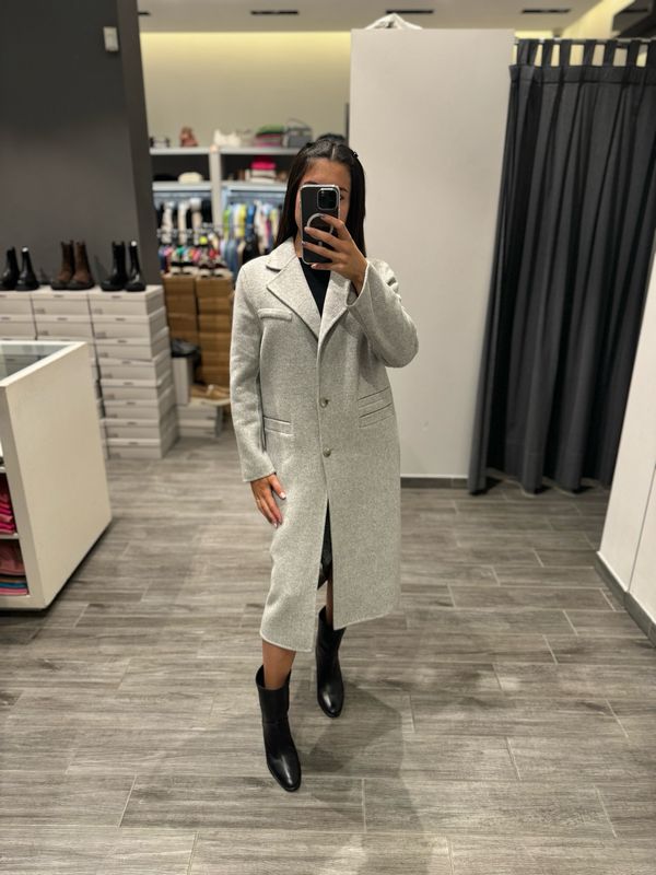 Cappotto misto lana Icona