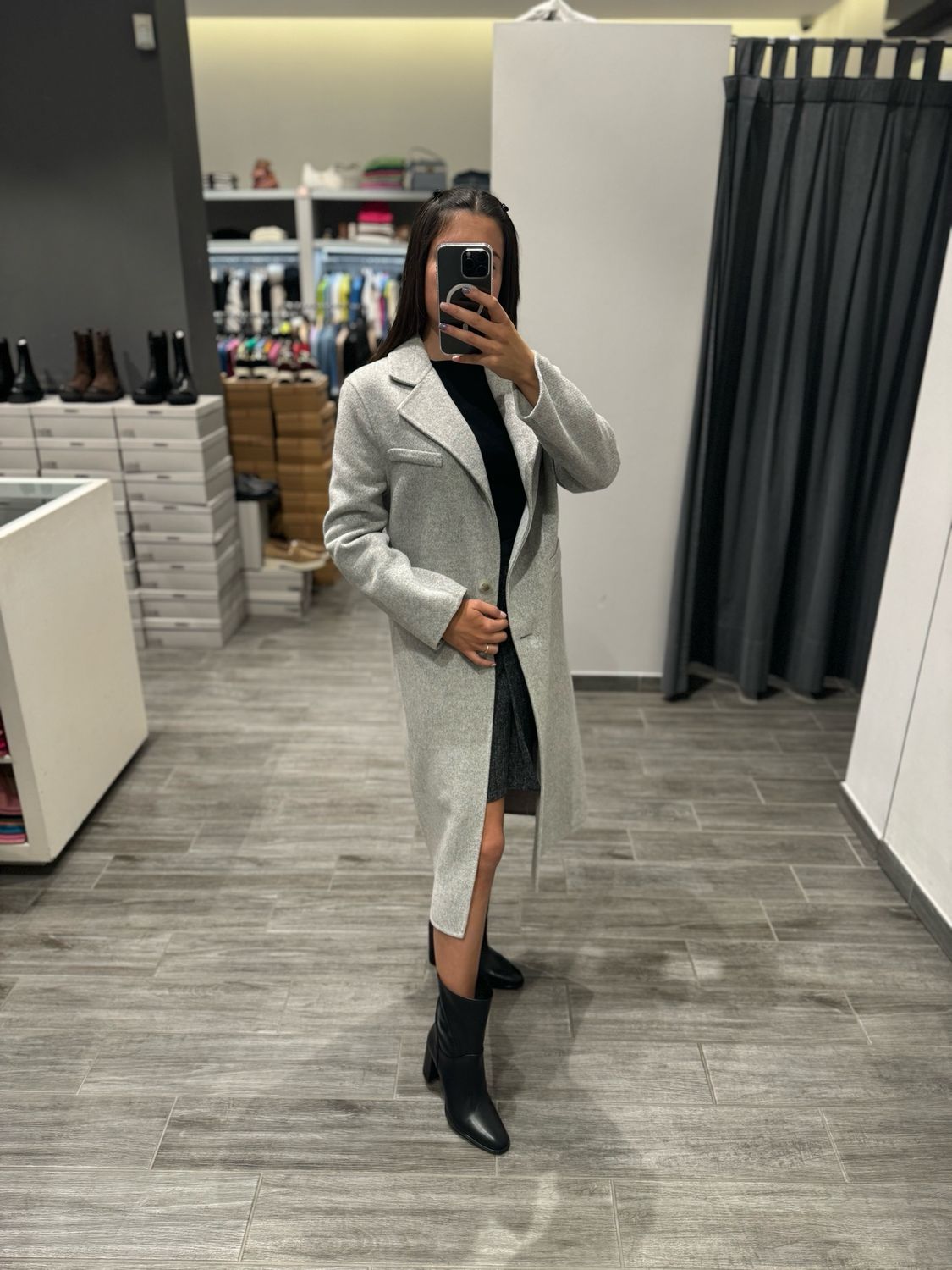 Cappotto misto lana Icona