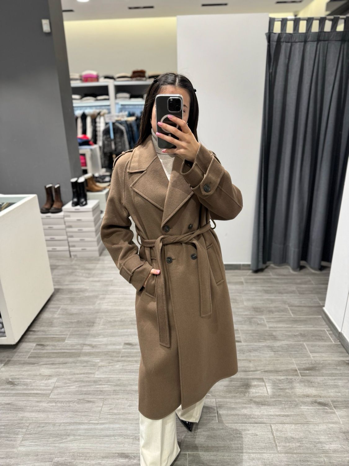 Cappotto misto lana Kaos