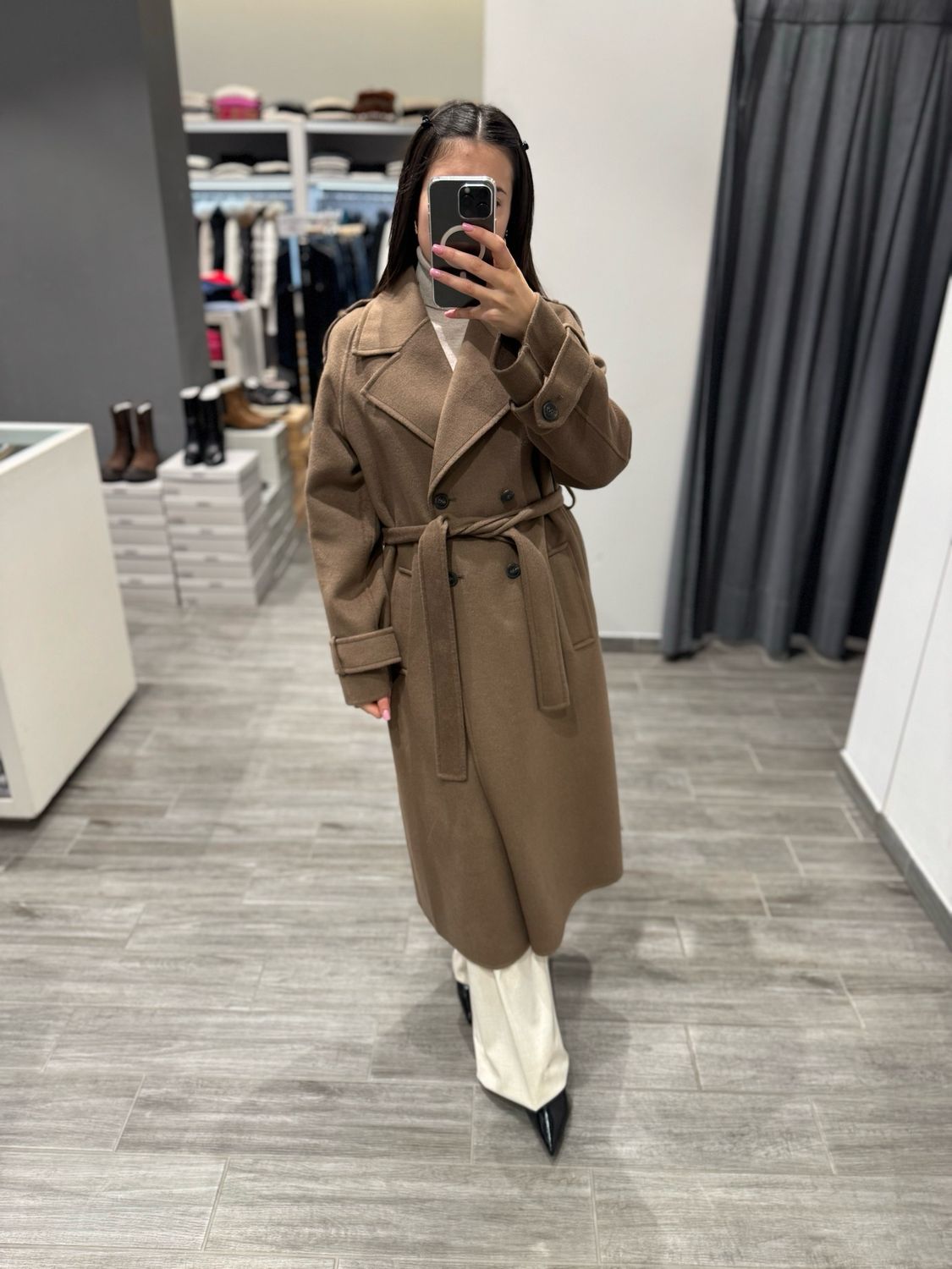Cappotto misto lana Kaos