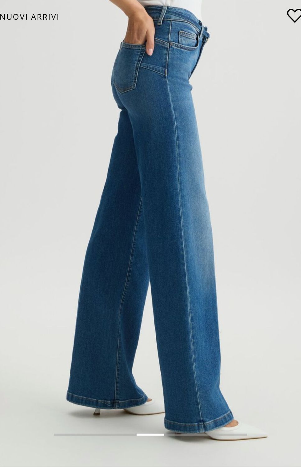 New Jeans a palazzo con cintura LIU JO