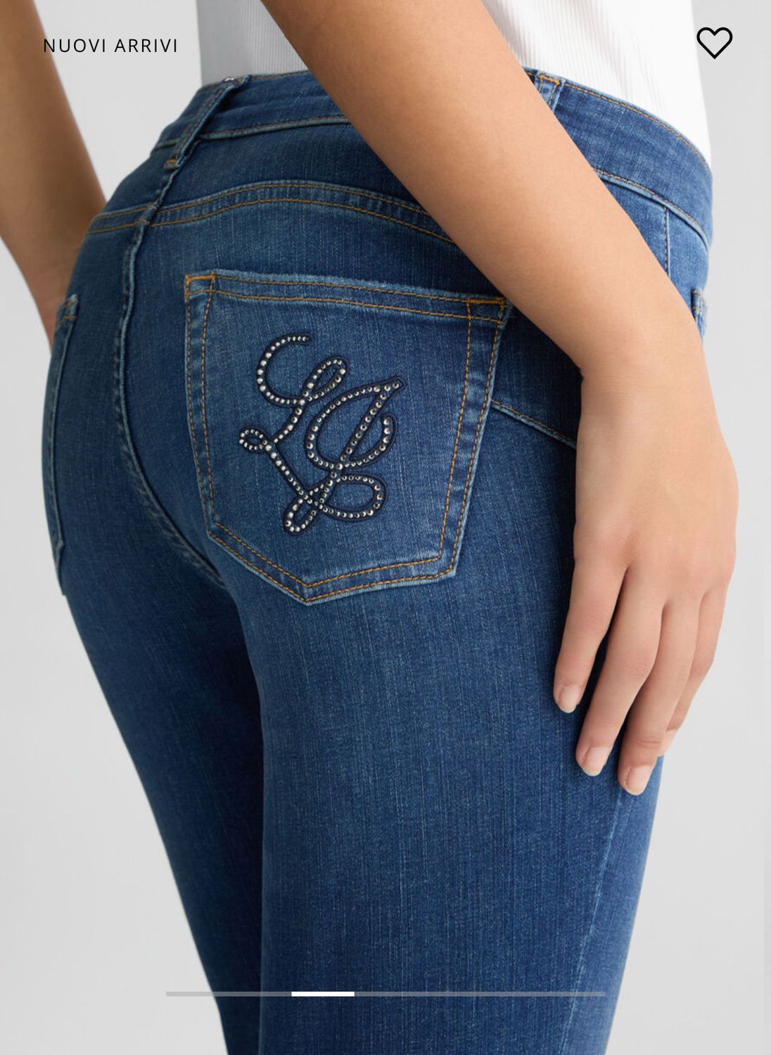 New Jeans skinny bottom up LIU JO