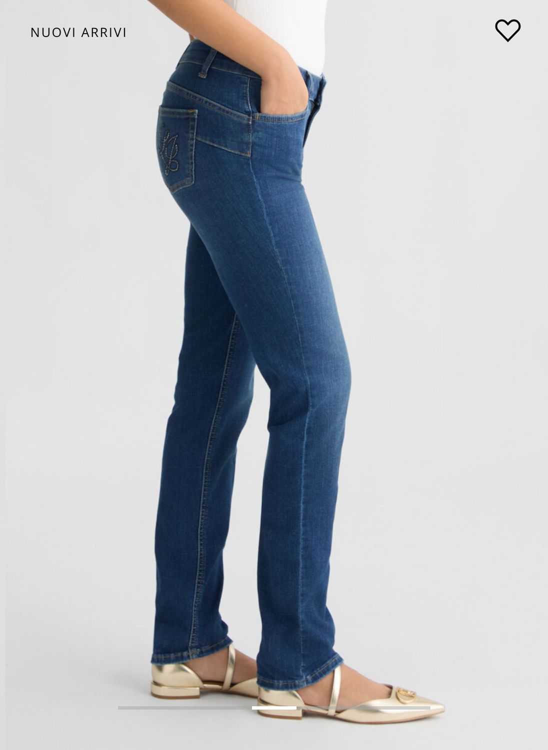 New Jeans skinny bottom up LIU JO