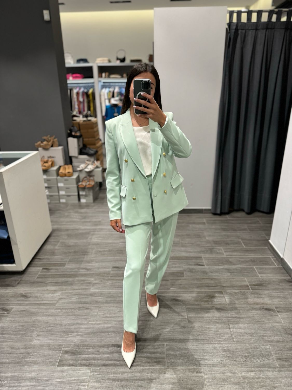 Tailleur in cady Nenette