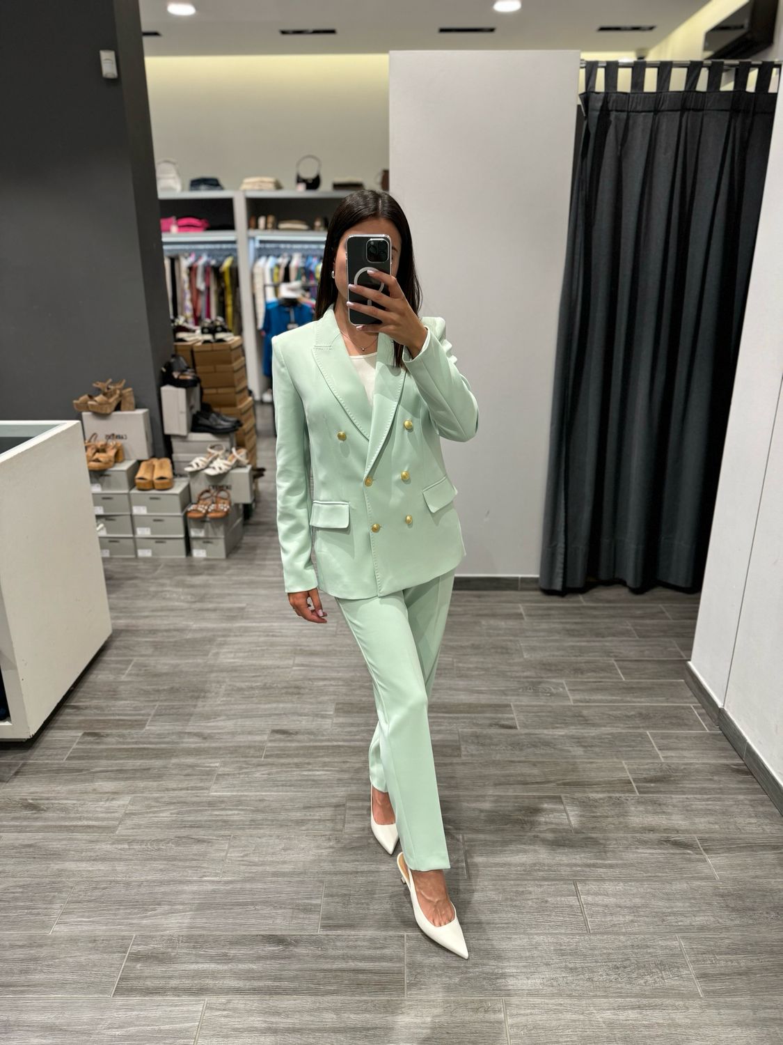 Tailleur in cady Nenette