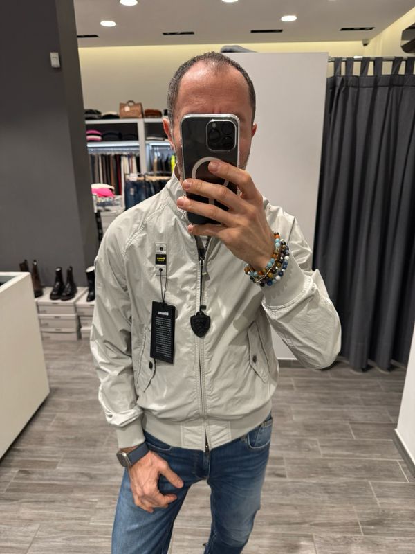 Giubbino in cotone e nylon Blauer