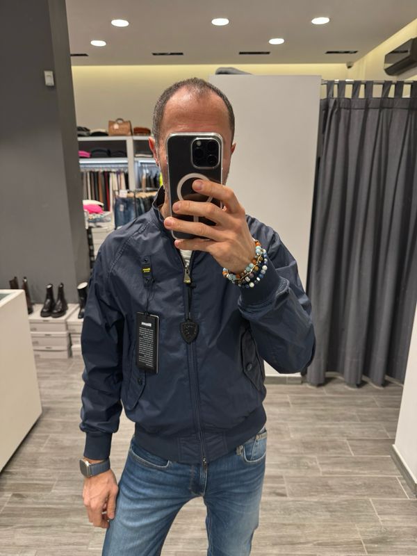 Giubbino in cotone e nylon Blauer