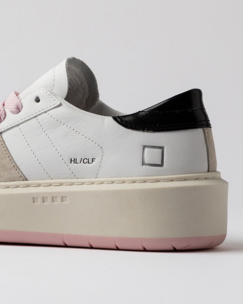 Sneakers DATE Hill Low calf white-black