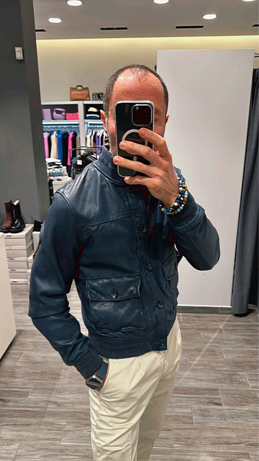 Giubbino in pelle The Jack