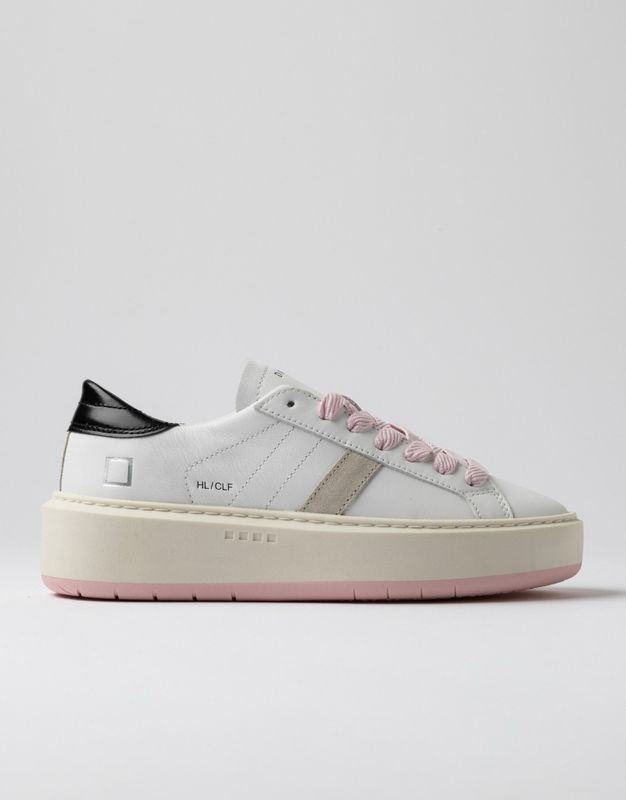 Sneakers DATE Hill Low calf white-black