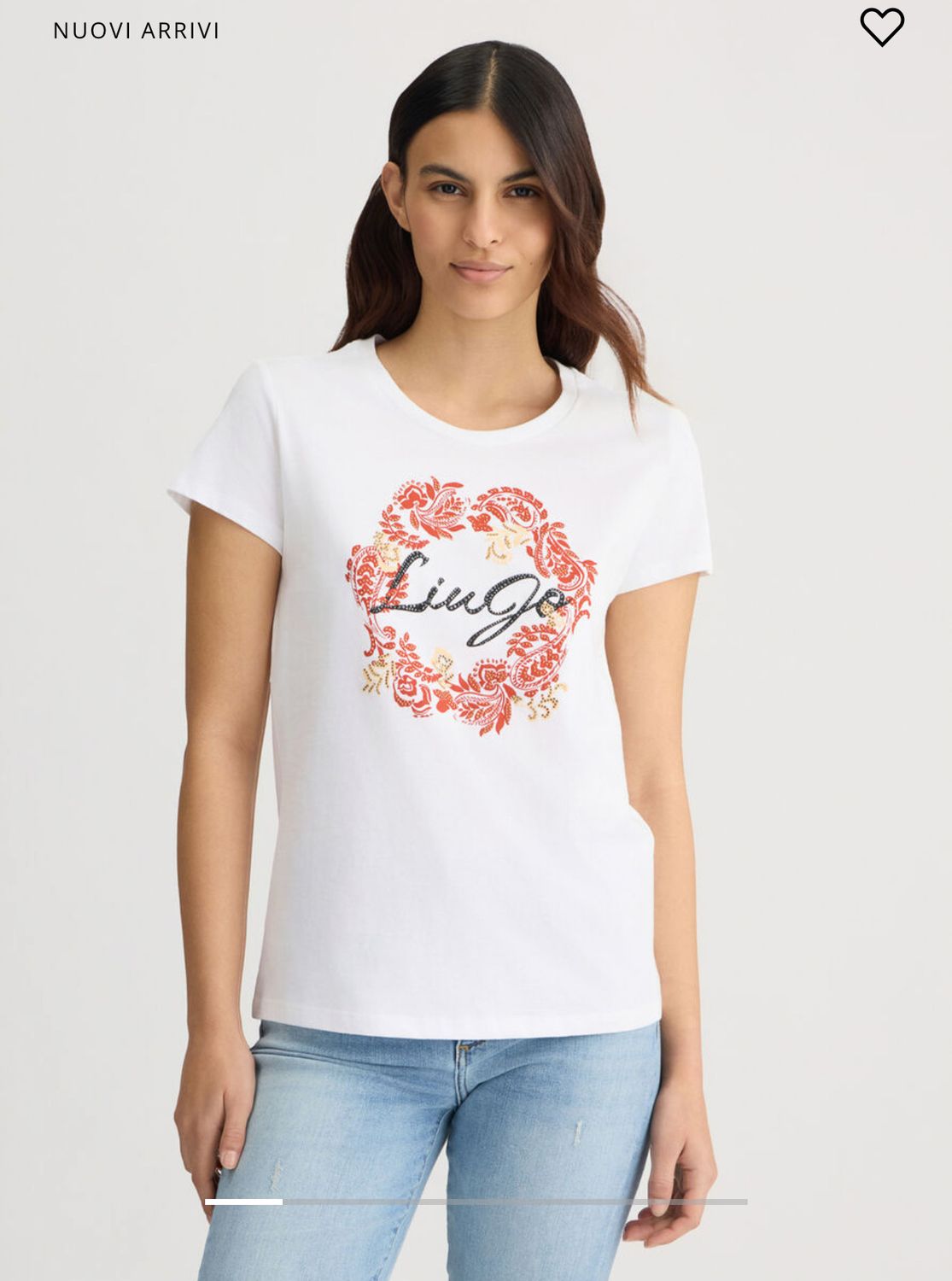 T-shirt LIU JO con stampa floreale