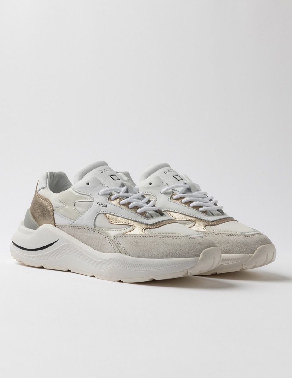 Sneakers DATE Fuga laminated patinum