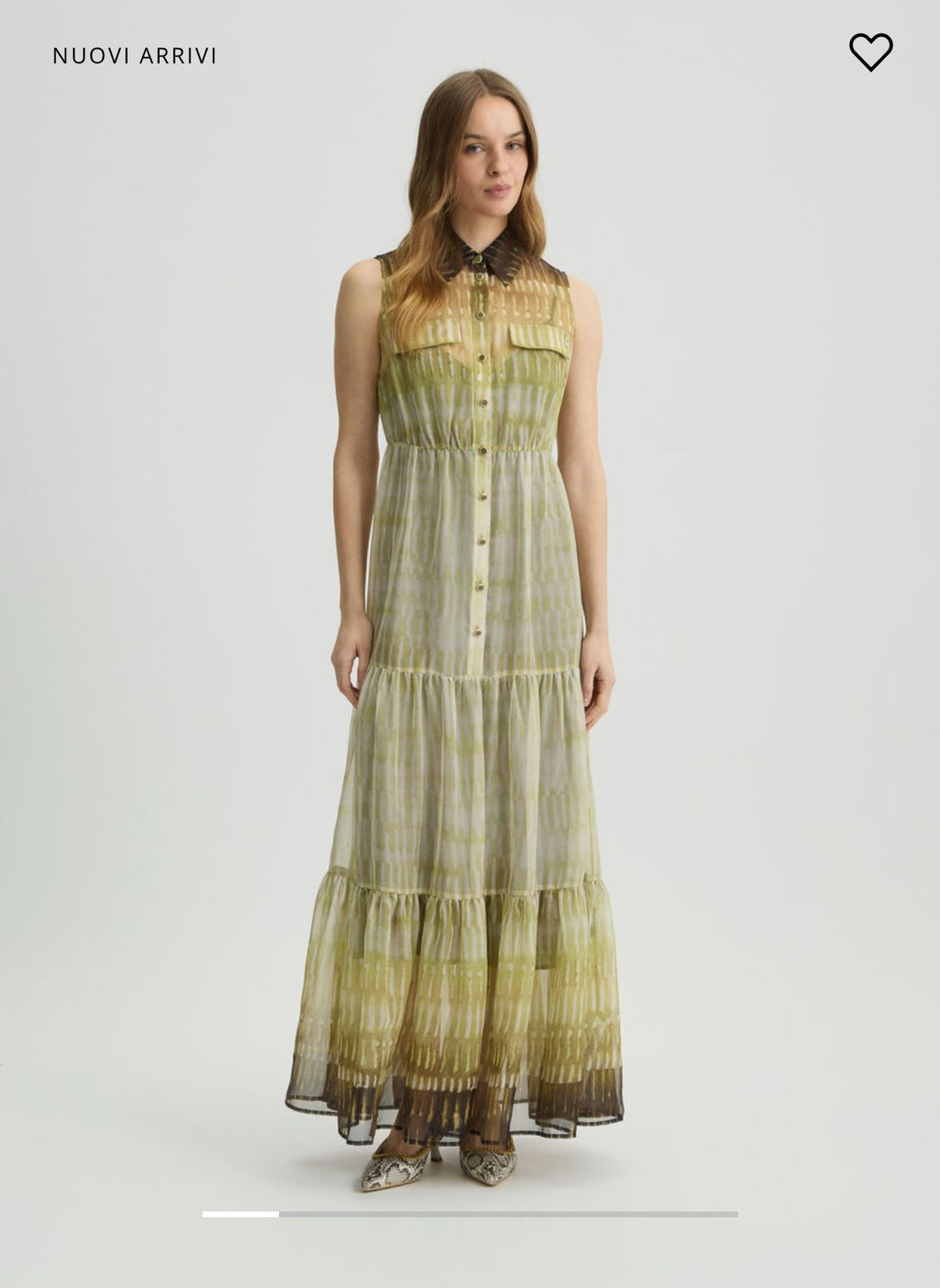 Abito LIU JO chemisier in chiffon stampato
