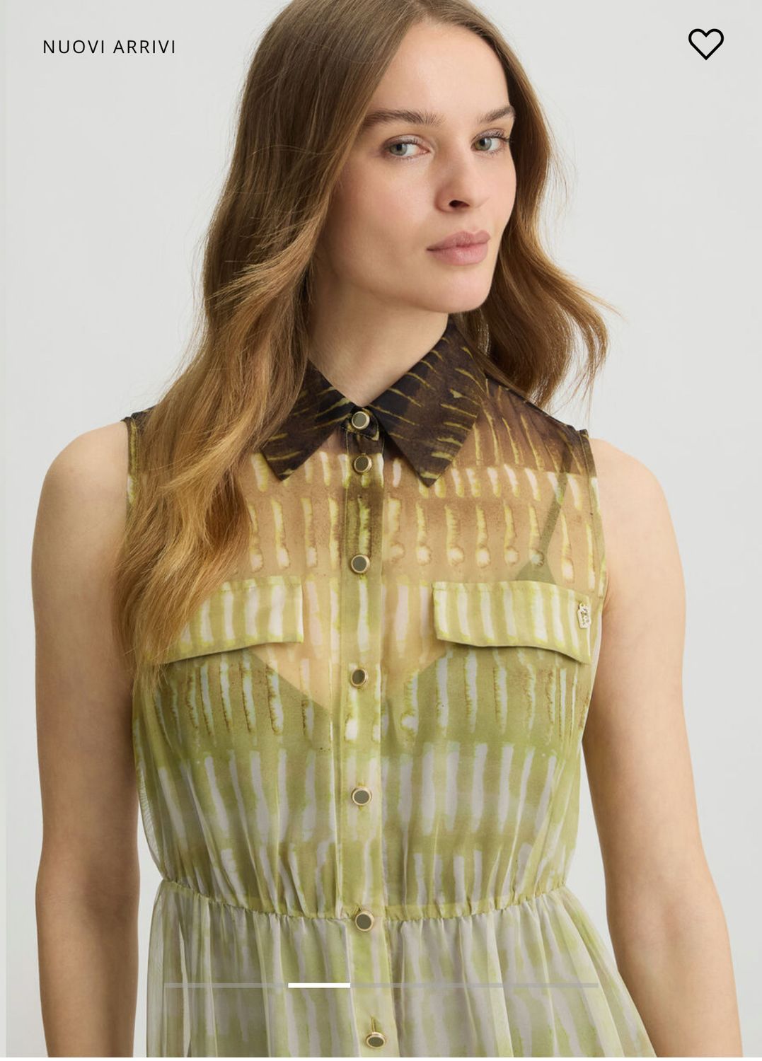 Abito LIU JO chemisier in chiffon stampato