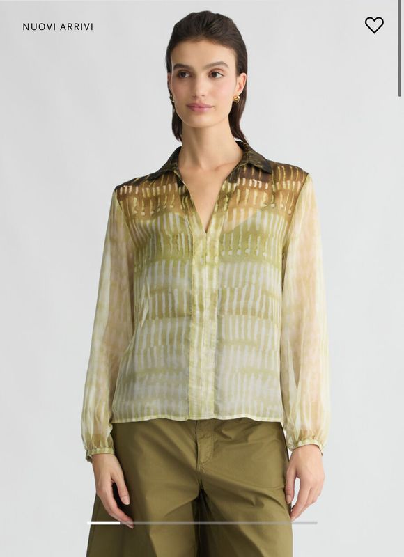 Blusa LIU JO in chiffon stampato