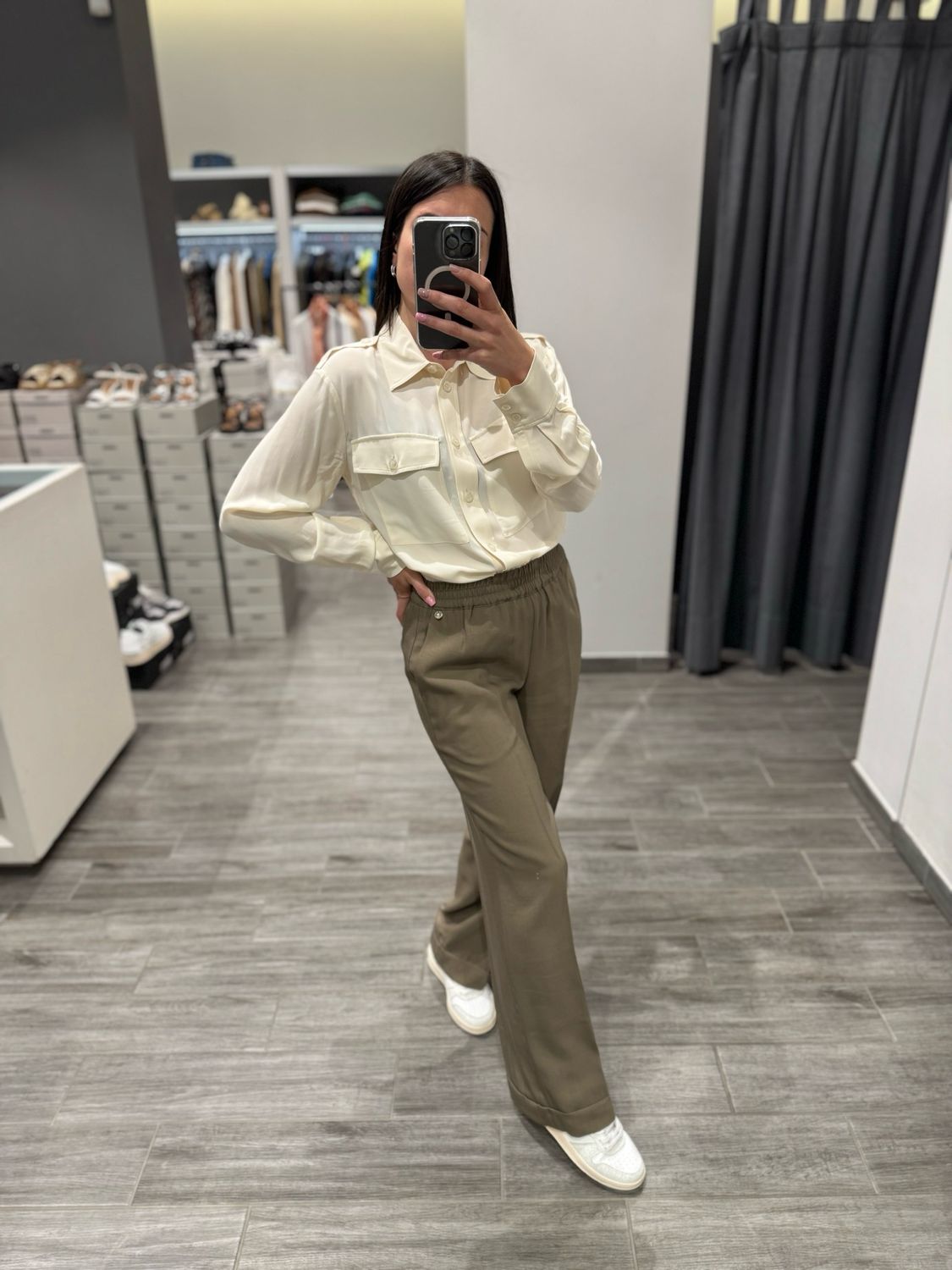 Pantalone con risvolto LIU JO