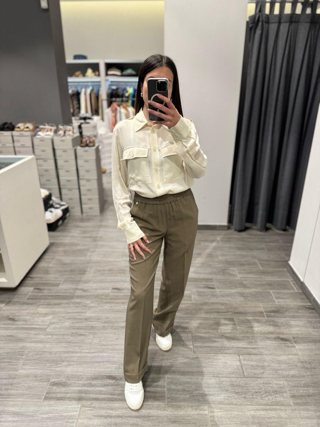 Pantalone con risvolto LIU JO
